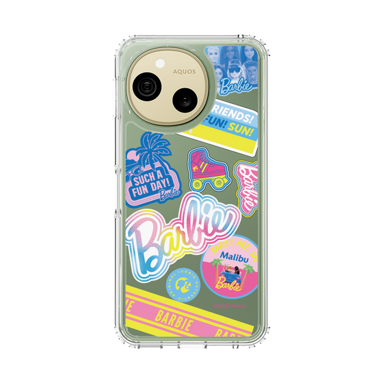 スリムプロテクションケース［ Barbie - ステッカー ］