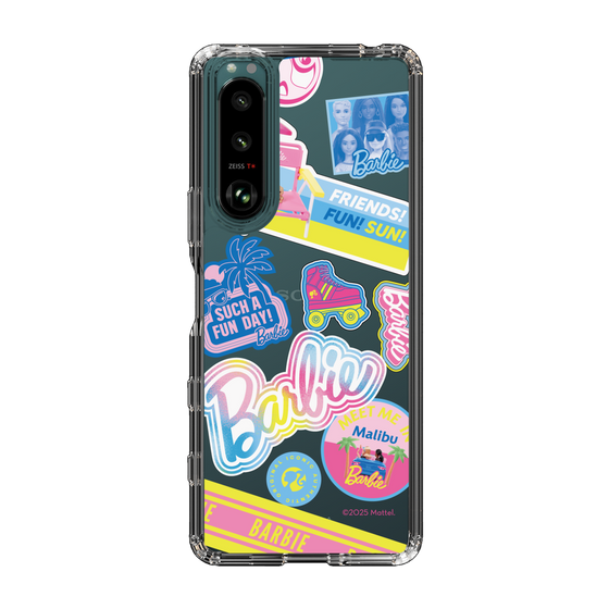 スリムプロテクションケース［ Barbie - ステッカー ］