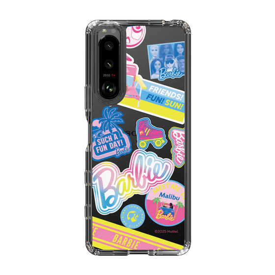 スリムプロテクションケース［ Barbie - ステッカー ］