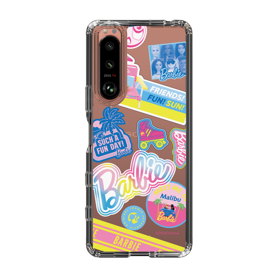 スリムプロテクションケース［ Barbie - ステッカー ］