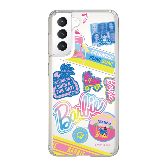 スリムプロテクションケース［ Barbie - ステッカー ］