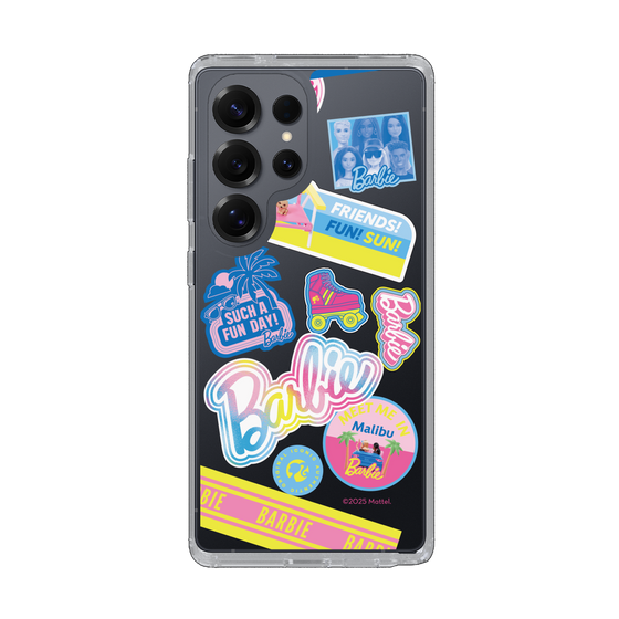 スリムプロテクションケース［ Barbie - ステッカー ］