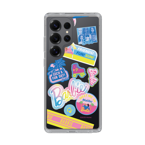 スリムプロテクションケース［ Barbie - ステッカー ］