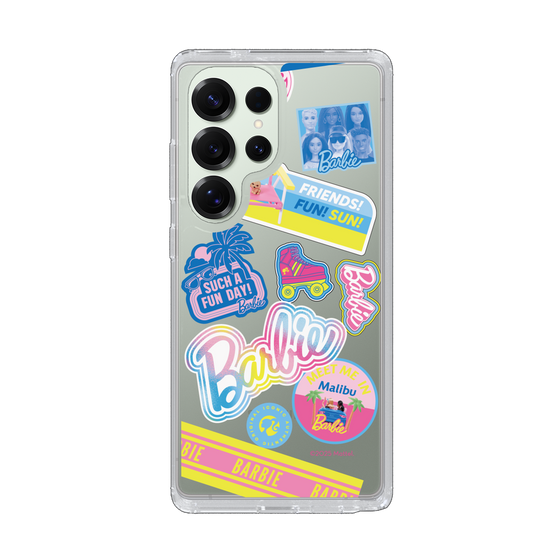 スリムプロテクションケース［ Barbie - ステッカー ］