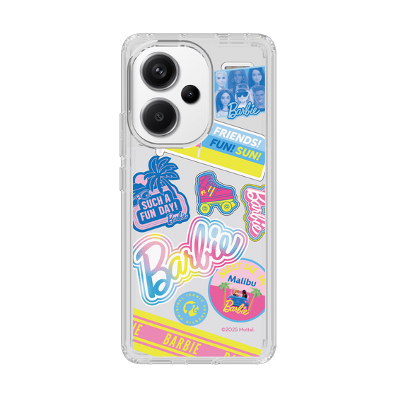 スリムプロテクションケース［ Barbie - ステッカー ］