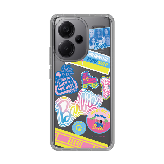 スリムプロテクションケース［ Barbie - ステッカー ］