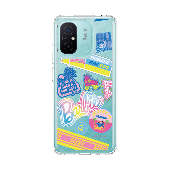 スリムプロテクションケース［ Barbie - ステッカー ］