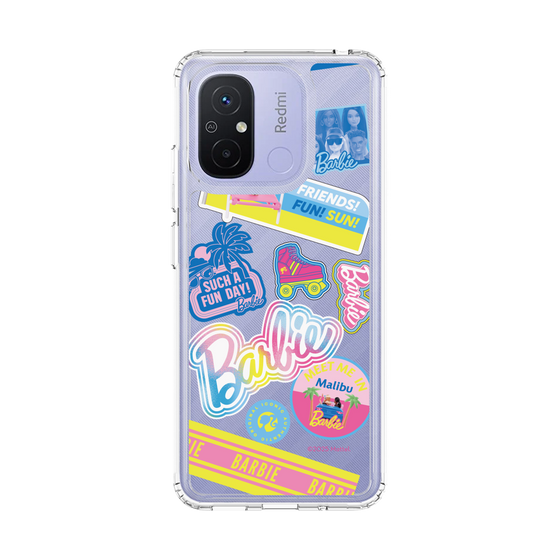 スリムプロテクションケース［ Barbie - ステッカー ］
