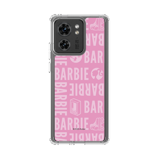 スリムプロテクションケース［ Barbie - ロゴパターン3 ］