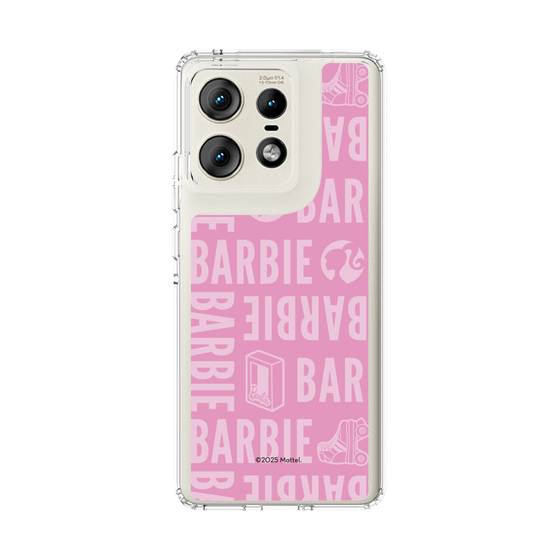 スリムプロテクションケース［ Barbie - ロゴパターン3 ］