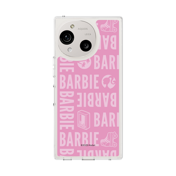 スリムプロテクションケース［ Barbie - ロゴパターン3 ］