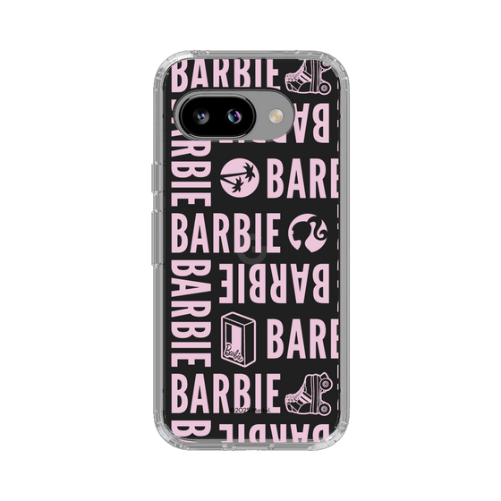 スリムプロテクションケース［ Barbie - ロゴパターン3 - クリア ］