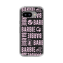 スリムプロテクションケース［ Barbie - ロゴパターン3 - クリア ］
