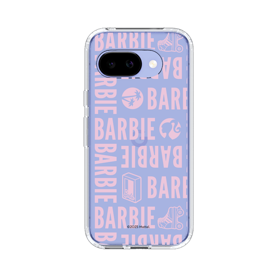 スリムプロテクションケース［ Barbie - ロゴパターン3 - クリア ］