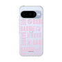 スリムプロテクションケース［ Barbie - ロゴパターン3 - クリア ］