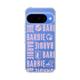 スリムプロテクションケース［ Barbie - ロゴパターン3 - クリア ］