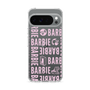 スリムプロテクションケース［ Barbie - ロゴパターン3 - クリア ］