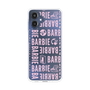 スリムプロテクションケース［ Barbie - ロゴパターン3 - クリア ］