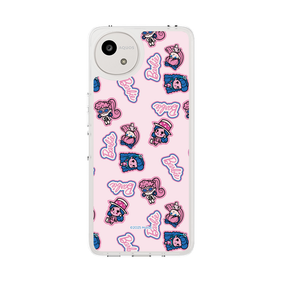 スリムプロテクションケース［ Barbie - CUTIE STYLE1 ］