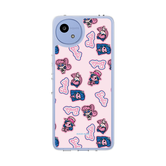 スリムプロテクションケース［ Barbie - CUTIE STYLE1 ］