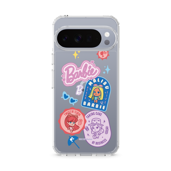 スリムプロテクションケース［ Barbie - CUTIE STYLE2 ］