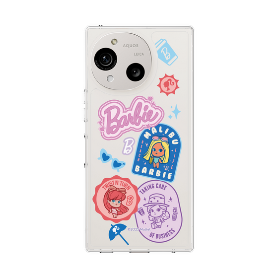 スリムプロテクションケース［ Barbie - CUTIE STYLE2 ］