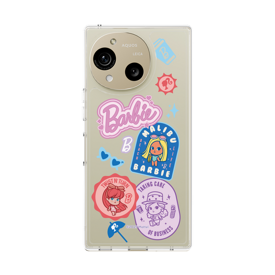 スリムプロテクションケース［ Barbie - CUTIE STYLE2 ］