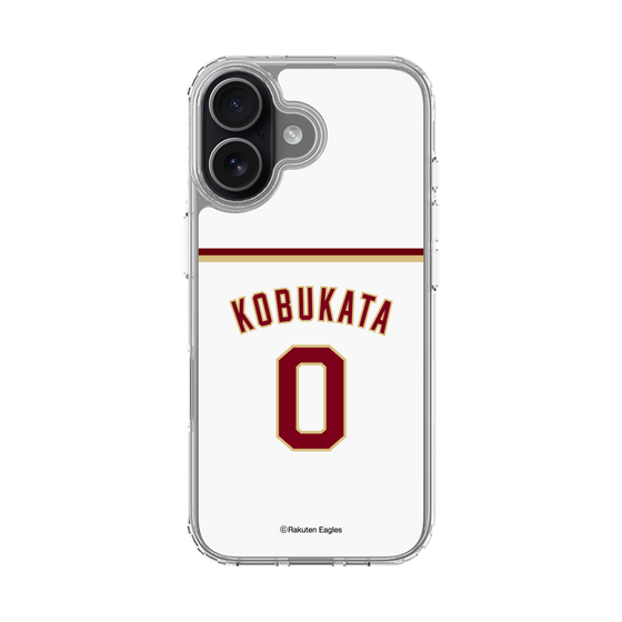 スリムプロテクションケース［ 楽天イーグルス - #0 Kobukata - ホーム ］