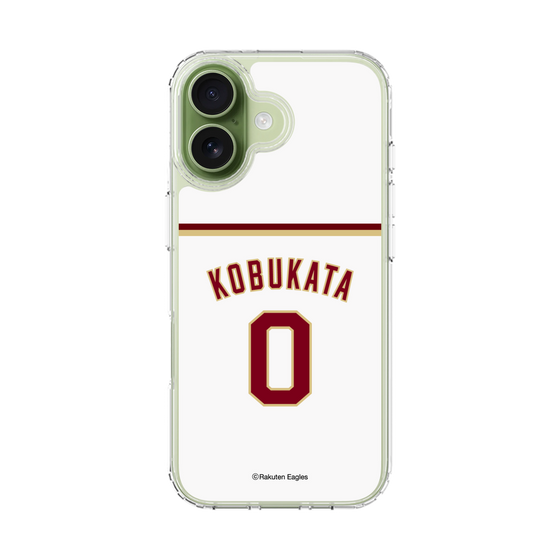 スリムプロテクションケース［ 楽天イーグルス - #0 Kobukata - ホーム ］