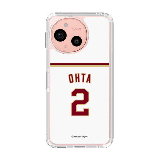 スリムプロテクションケース［ 楽天イーグルス - #2 Ohta - ホーム ］