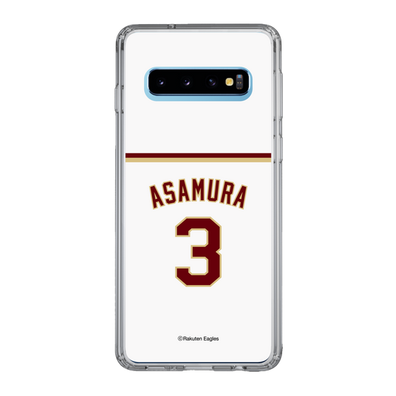 スリムプロテクションケース［ 楽天イーグルス - #3 Asamura - ホーム ］