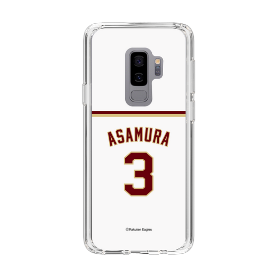 スリムプロテクションケース［ 楽天イーグルス - #3 Asamura - ホーム ］