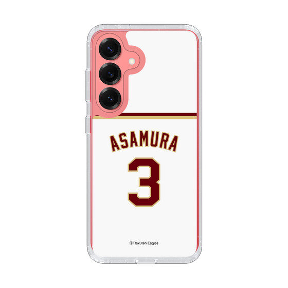 スリムプロテクションケース［ 楽天イーグルス - #3 Asamura - ホーム ］