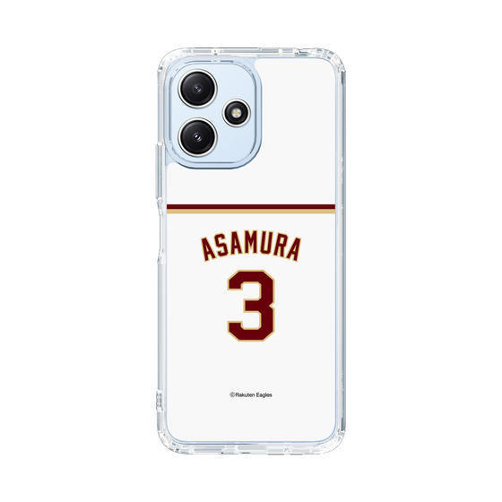 スリムプロテクションケース［ 楽天イーグルス - #3 Asamura - ホーム ］