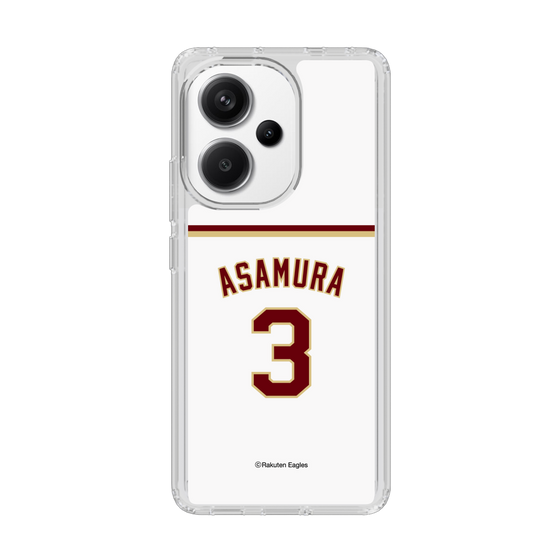 スリムプロテクションケース［ 楽天イーグルス - #3 Asamura - ホーム ］