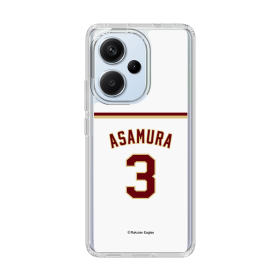 スリムプロテクションケース［ 楽天イーグルス - #3 Asamura - ホーム ］