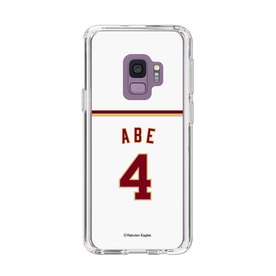 スリムプロテクションケース［ 楽天イーグルス - #4 Abe - ホーム ］