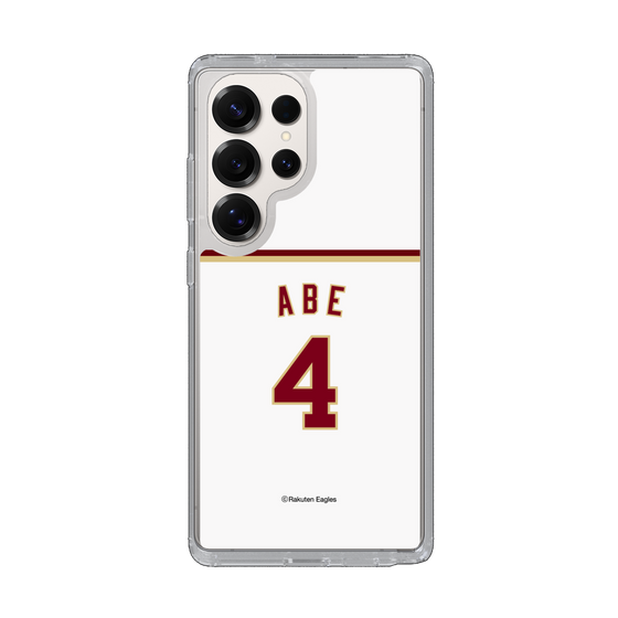 スリムプロテクションケース［ 楽天イーグルス - #4 Abe - ホーム ］
