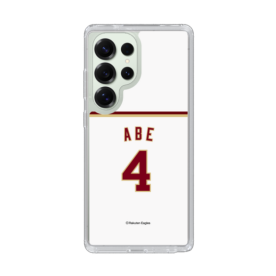 スリムプロテクションケース［ 楽天イーグルス - #4 Abe - ホーム ］