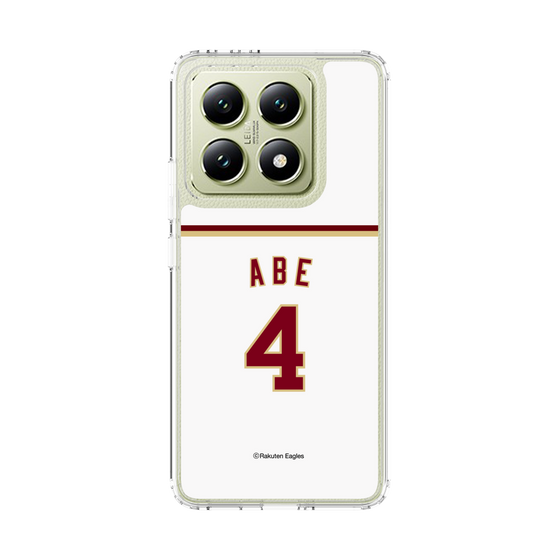 スリムプロテクションケース［ 楽天イーグルス - #4 Abe - ホーム ］