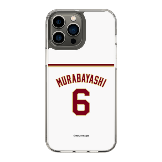 スリムプロテクションケース［ 楽天イーグルス - #6 Murabayashi - ホーム ］