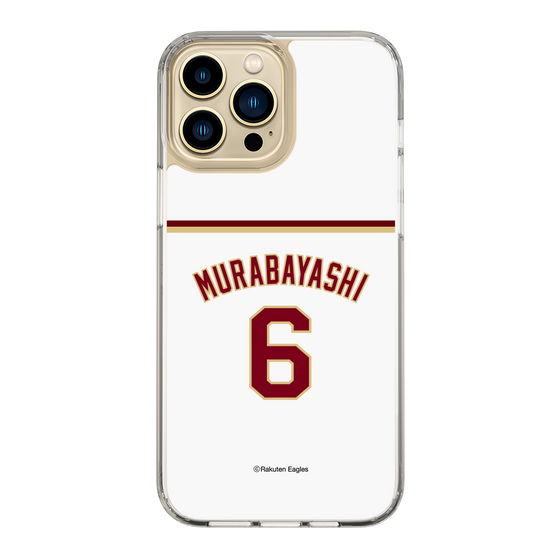 スリムプロテクションケース［ 楽天イーグルス - #6 Murabayashi - ホーム ］