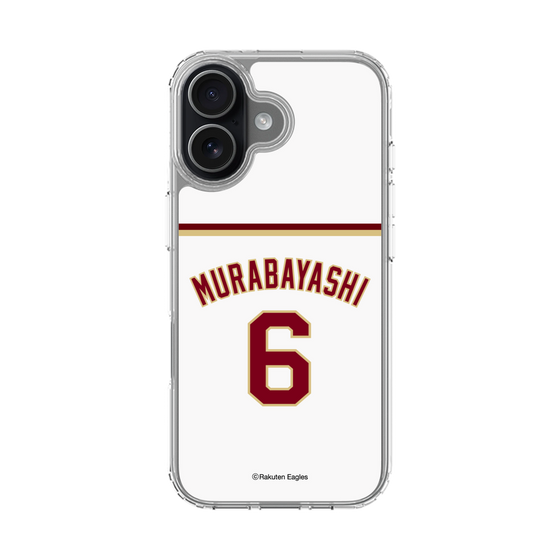 スリムプロテクションケース［ 楽天イーグルス - #6 Murabayashi - ホーム ］