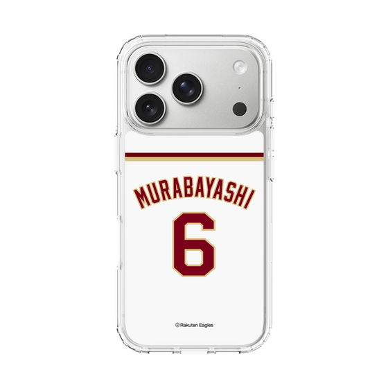 スリムプロテクションケース［ 楽天イーグルス - #6 Murabayashi - ホーム ］