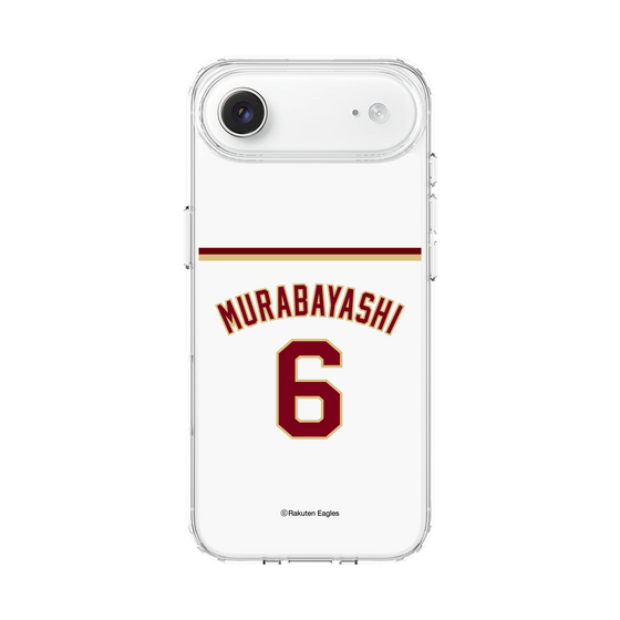 スリムプロテクションケース［ 楽天イーグルス - #6 Murabayashi - ホーム ］
