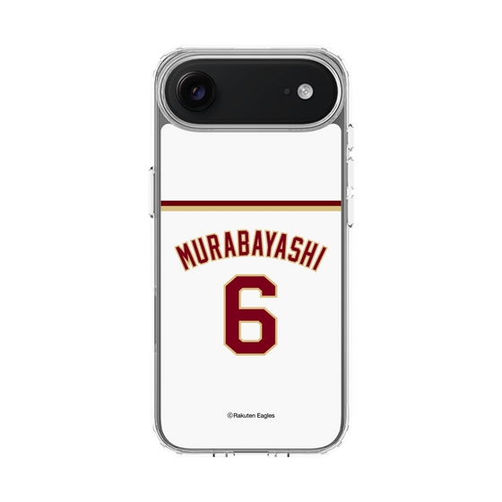 スリムプロテクションケース［ 楽天イーグルス - #6 Murabayashi - ホーム ］