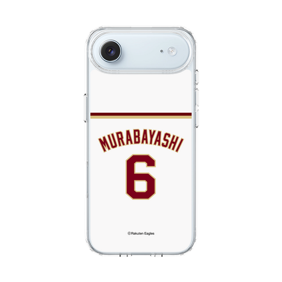 スリムプロテクションケース［ 楽天イーグルス - #6 Murabayashi - ホーム ］