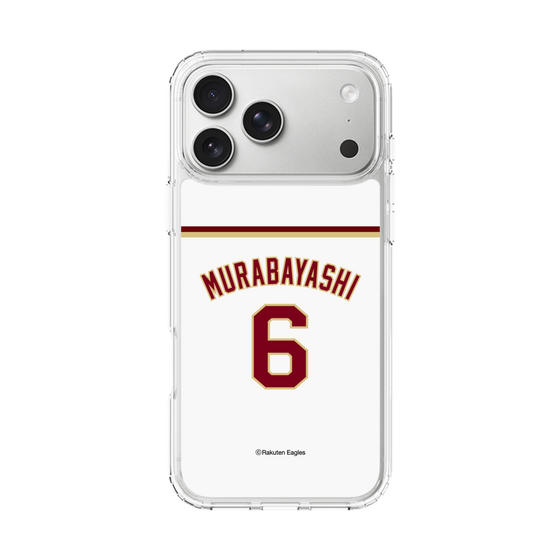 スリムプロテクションケース［ 楽天イーグルス - #6 Murabayashi - ホーム ］