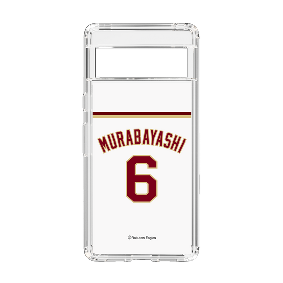 スリムプロテクションケース［ 楽天イーグルス - #6 Murabayashi - ホーム ］