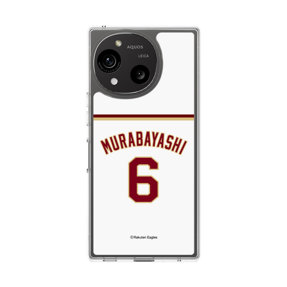 スリムプロテクションケース［ 楽天イーグルス - #6 Murabayashi - ホーム ］